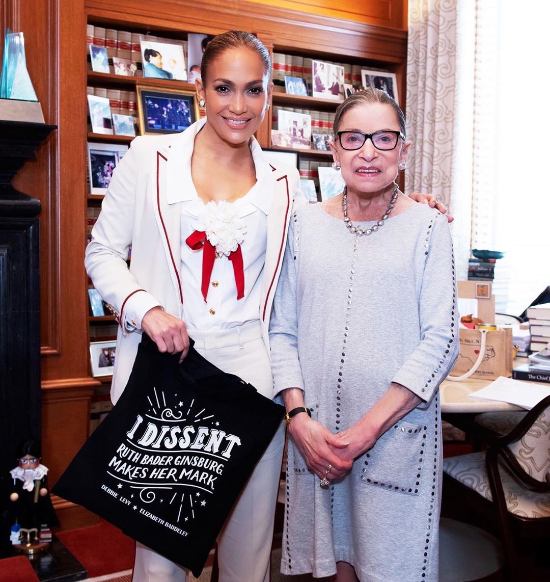 Jennifer Lopez w żałobie. Ruth Bader Ginsburg nie żyje