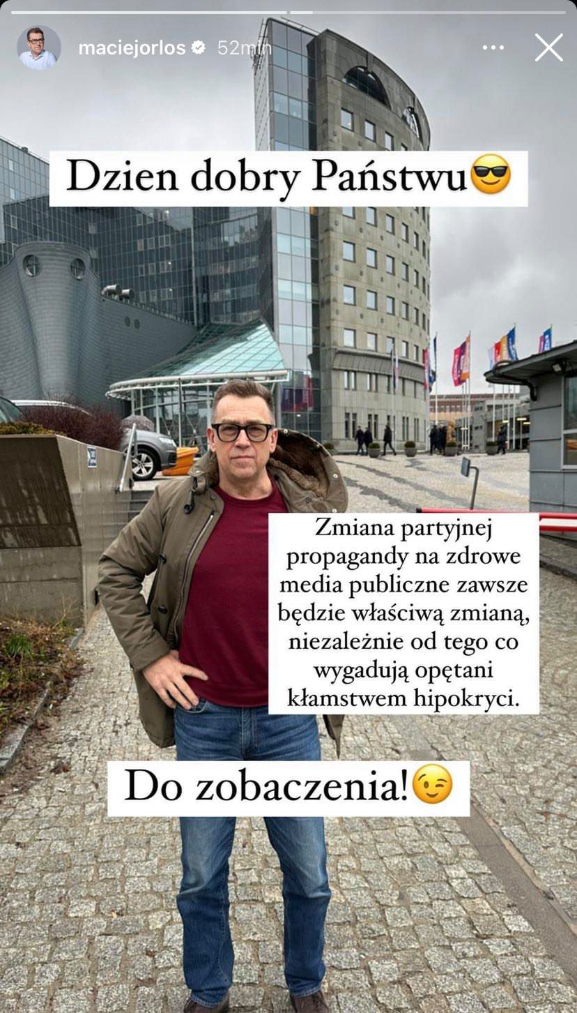 Maciej Orłoś (Instagram)