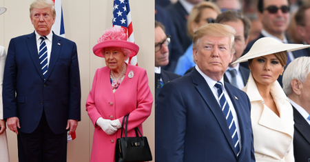 Donald i Melania Trump świętują D-Day i kończą wizytę w Wielkiej Brytanii (FOTO)