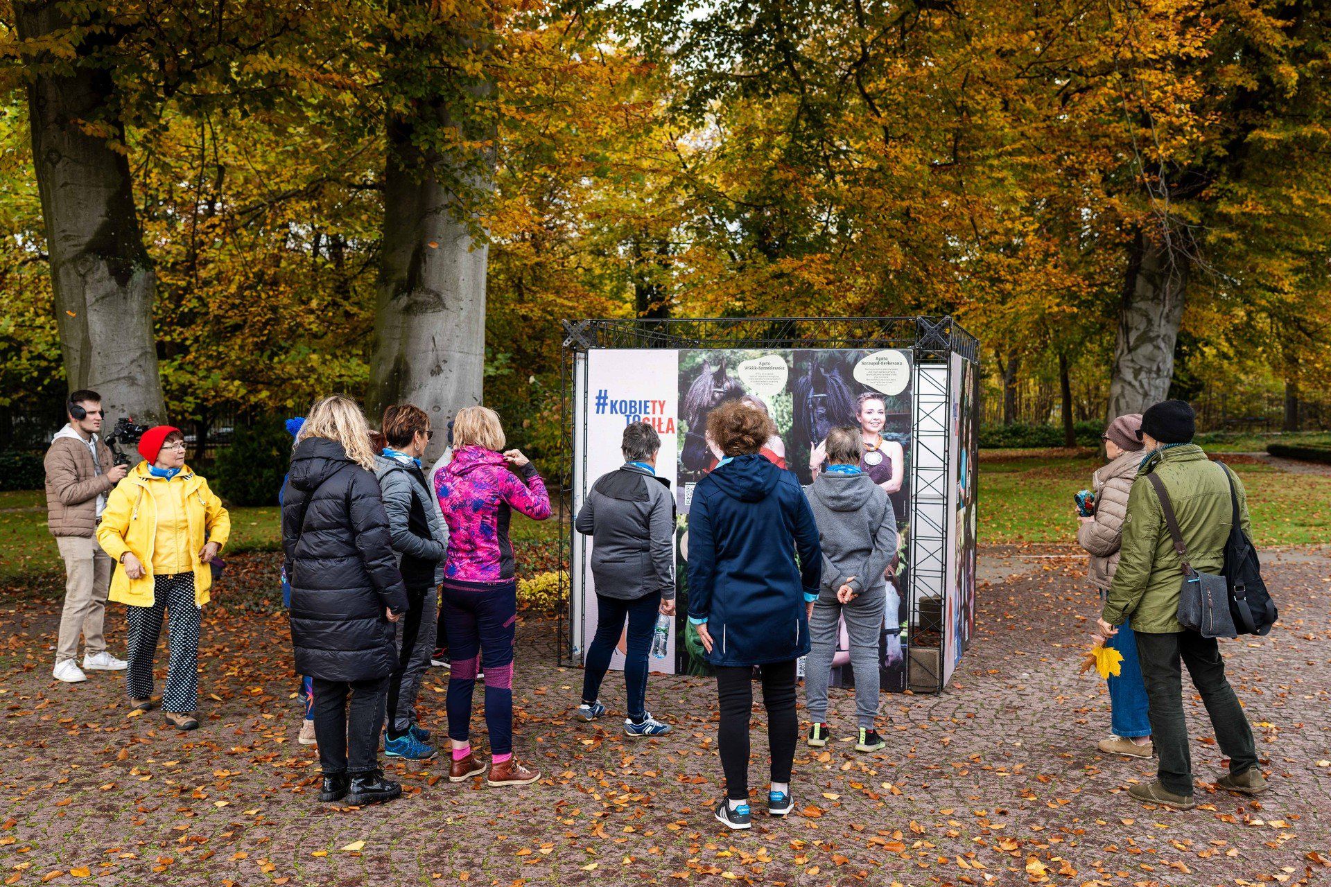 &#34;KobieTY to siła&#34; w parku Oliwskim