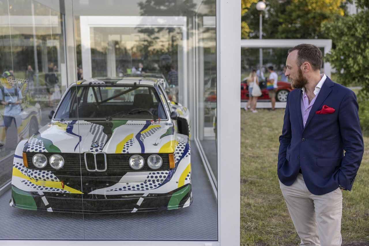 Autor tekstu i BMW z serii Art Car