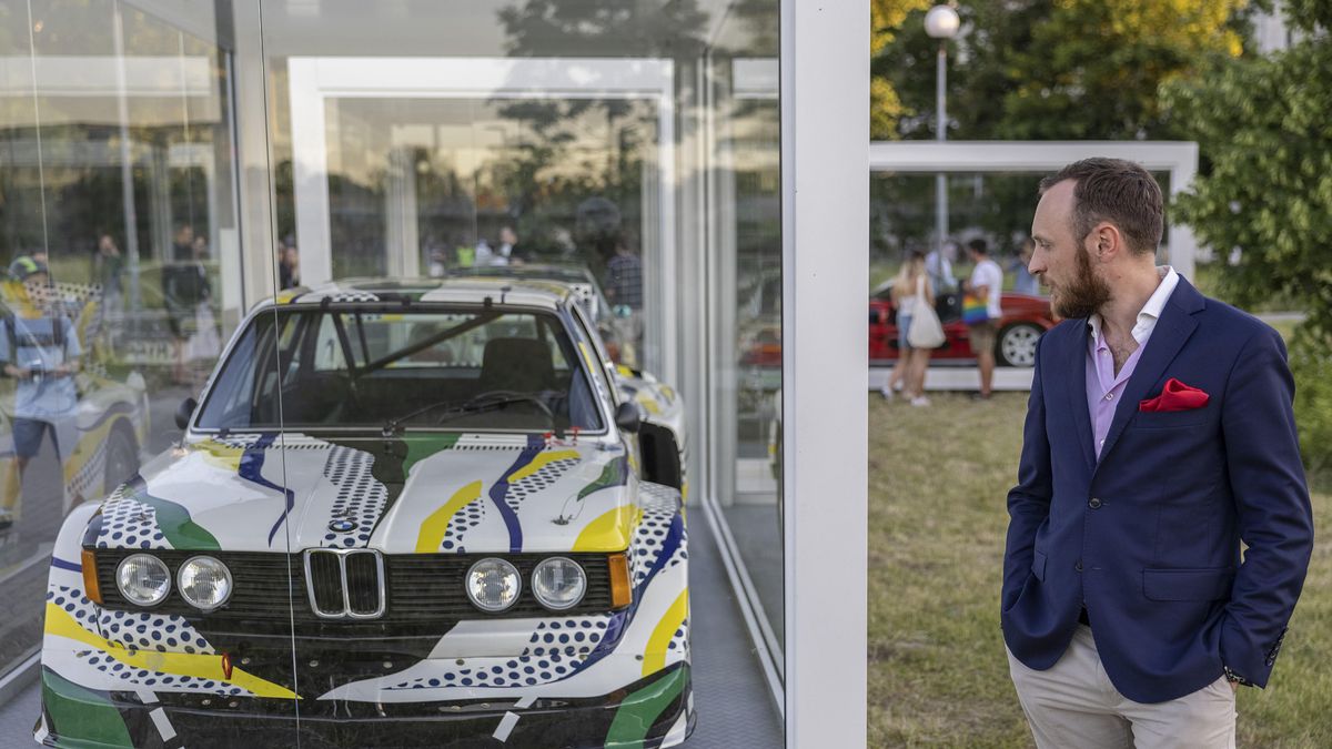 Autor tekstu i BMW z serii Art Car