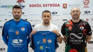 Pierwsze wzmocnienie Sokoła Ostróda. Do drużyny dołącza skuteczny napastnik