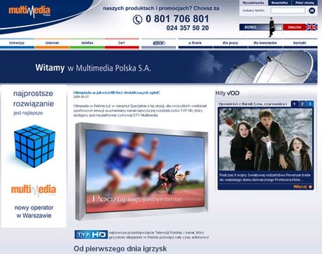 TVP HD w Multimedia Polska