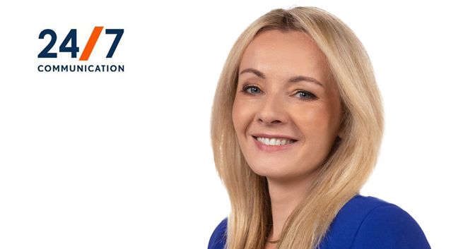 Katarzyna Fabjaniak wraca do 24/7 Communication