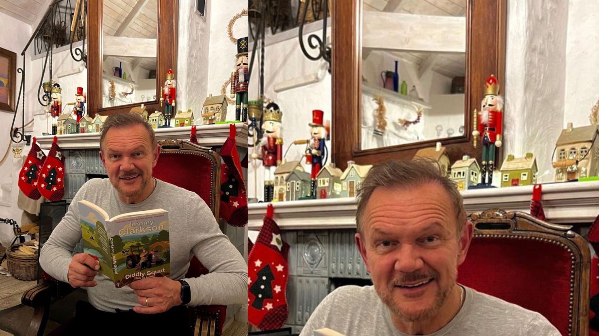 Edyta i Cezary Pazurowie spędzili święta w mazurskiej posiadłości