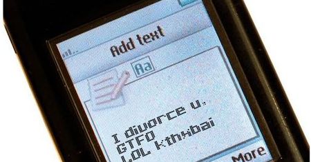 Rozwód przez SMS?