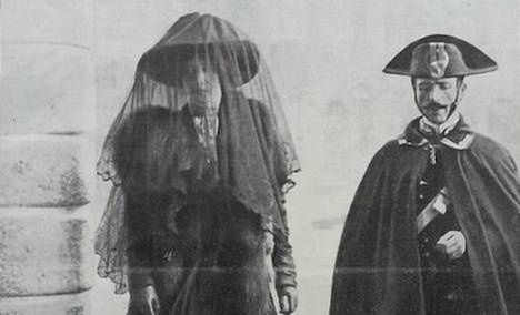 O sprawie hrabiny Tarnowskiej pisały gazety z całego świata (fragment okładki włoskiego „L’Illustration” z 1910 roku) 