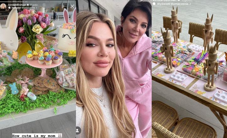 Kris Jenner zorganizowała rodzinie wielkanocną uroczystość NA BOGATO