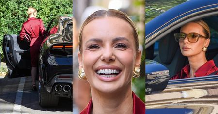 Izabela Janachowska wybrała się na miasto nowym Ferrari za KILKA MILIONÓW ZŁOTYCH