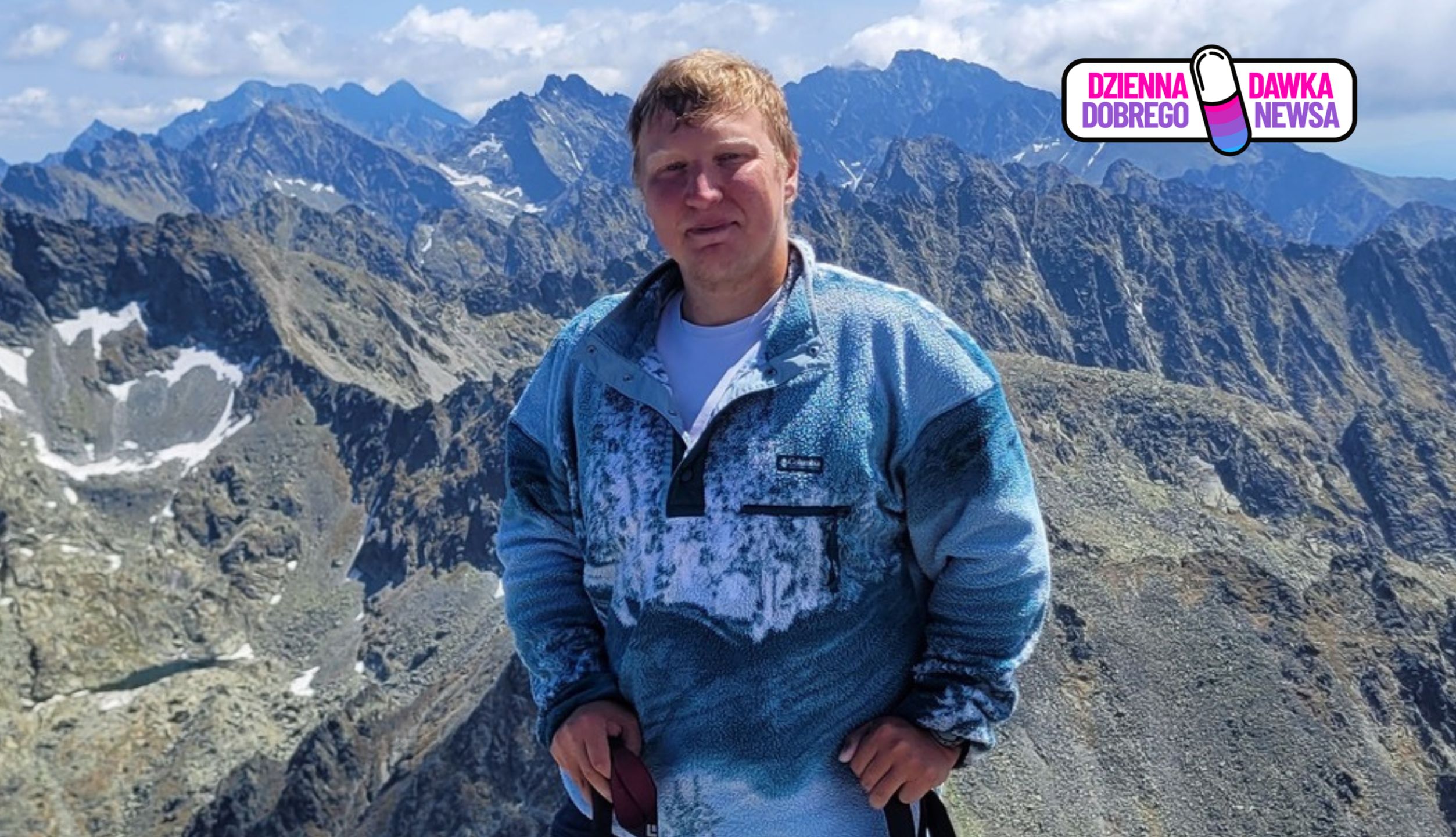 Jakub Chowaniak na Krywaniu.