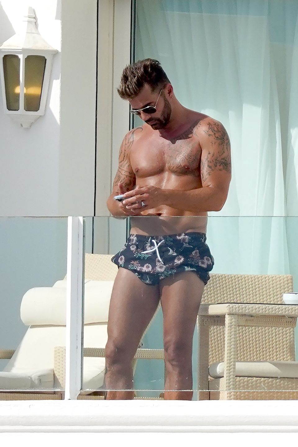 Ricky Martin opala się na Lazurowym Wybrzeżu