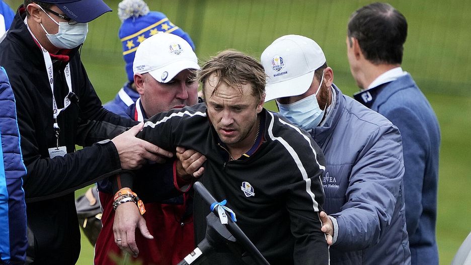 Tom Felton stracił przytomność podczas turnieju golfowego rozgrywanego w ramach Pucharu Rydera