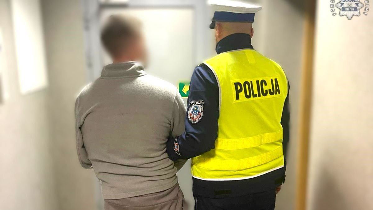 Poszukiwany z 7 zakazami uciekał przed policjantami