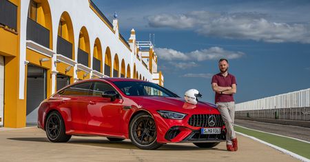 Pierwsza jazda Mercedesem-AMG GT 4-door 63 S E Performance. Tak jeżdżą 843 konie za milion złotych