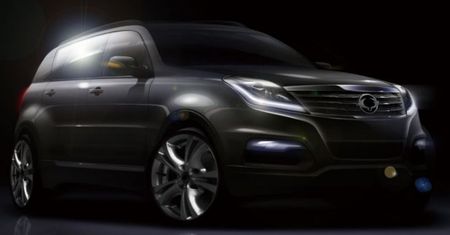 Nowy SsangYong Rexton - pierwsze oficjalne wizualizacje