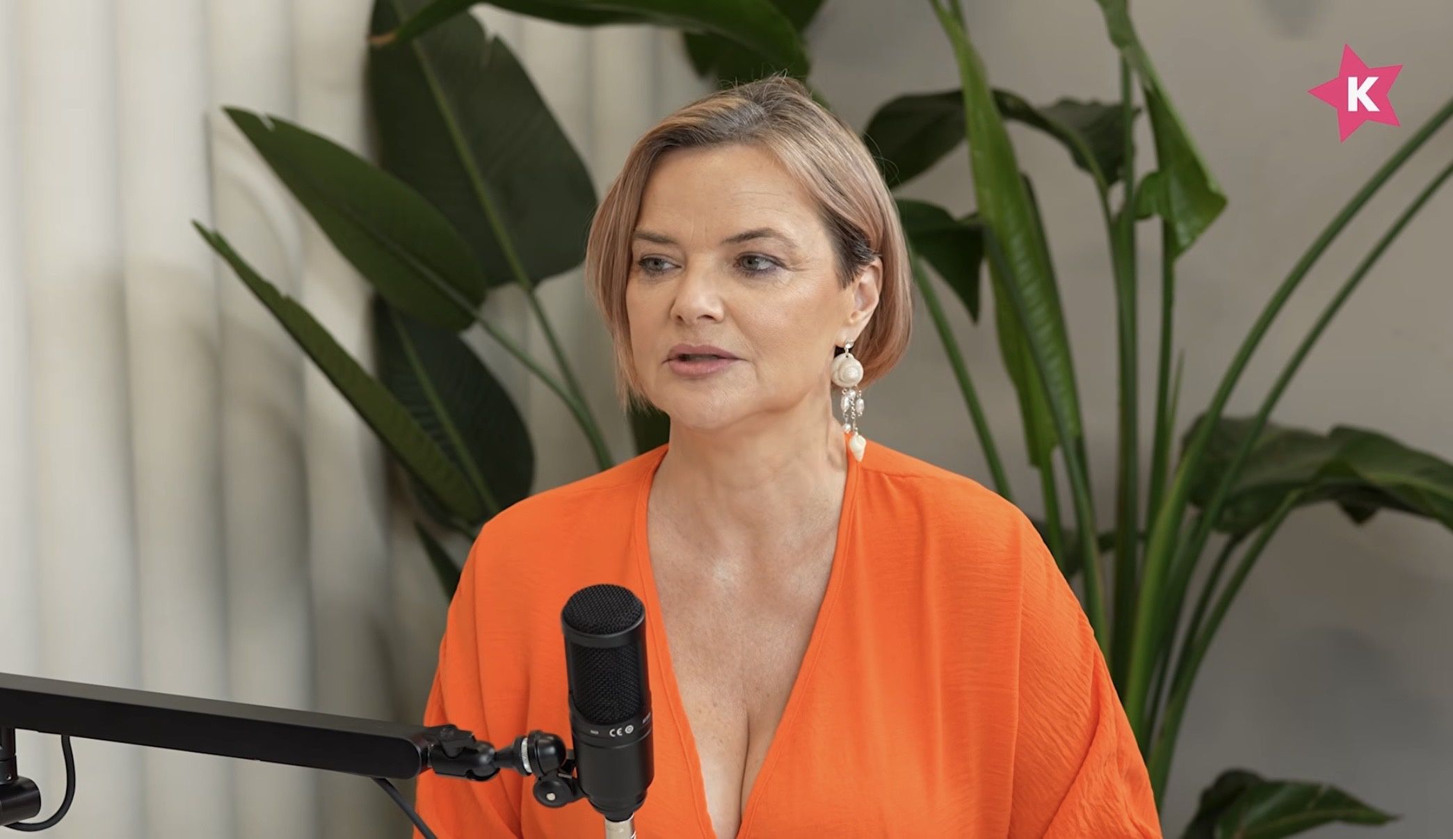 Monika Richardson podczas rozmowy 