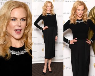 Nicole Kidman chwali się szczupłą figurą w bardzo obcisłym komplecie