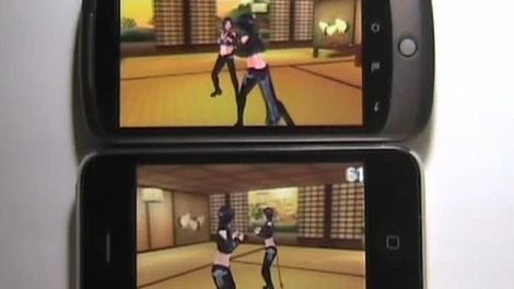 Nexus One vs iPhone 3GS w testach grafiki 3D (wideo) 1