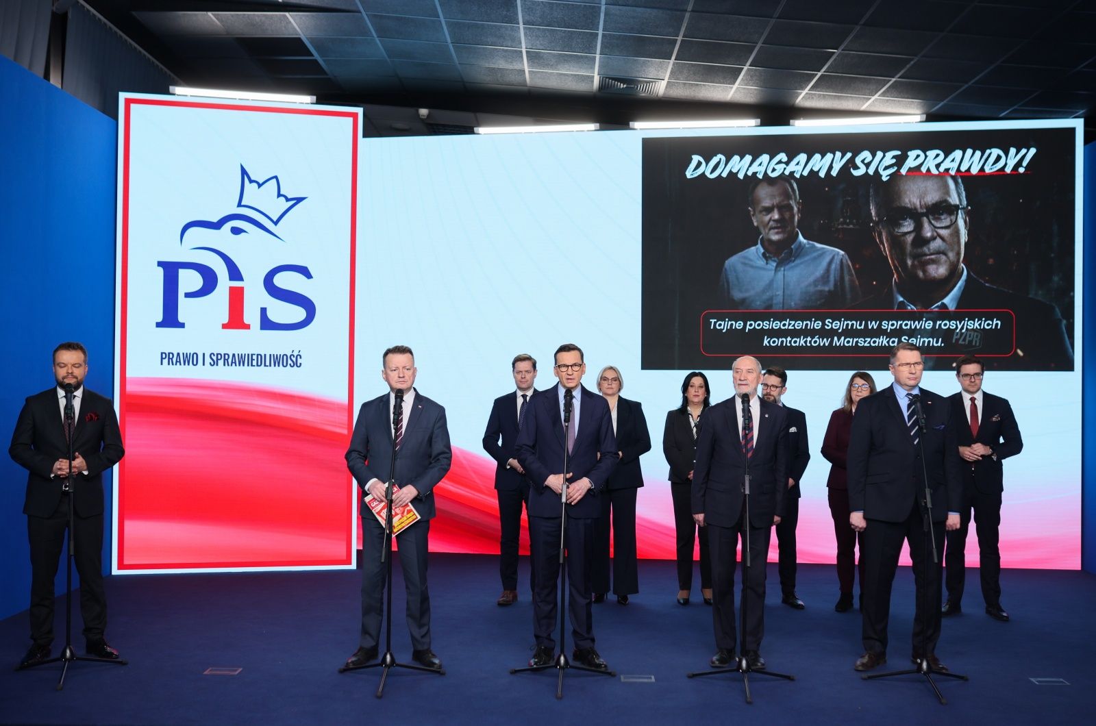 PiS domaga się posiedzenia Sejmu w trybie niejawnym w sprawie Czarzastego