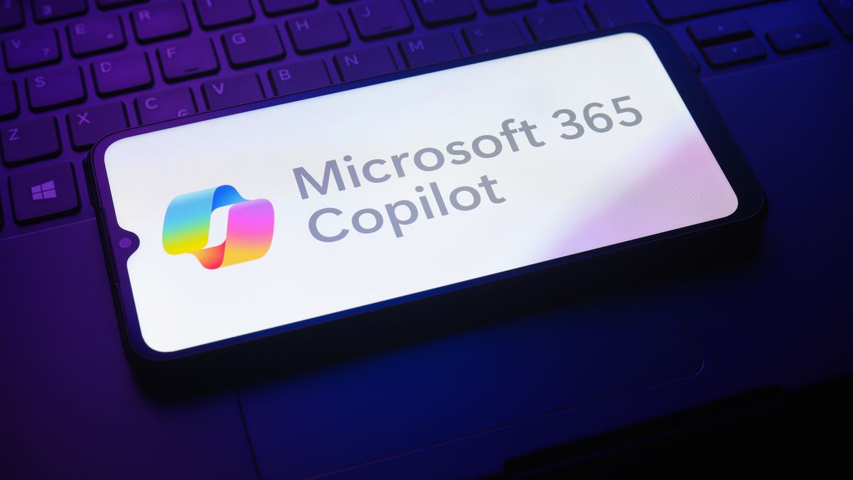 The Microsoft 365 Copilot logo appears on a smartphone screen in this illustration photo in Reno, United States, on January 2, 2026. (Photo Illustration by Jaque Silva/NurPhoto via Getty Images)