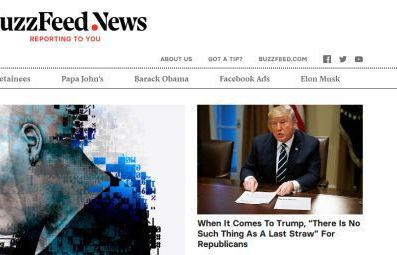 BuzzFeed uruchamia stronę BuzzFeed News, chce oddzielić poważne materiały i newsy od treści rozrywkowych