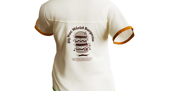 McDonald’s pokazał własny merch ubrań