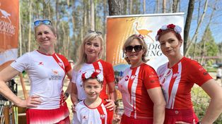 Bełchatów: Biało-czerwony marsz nordic walking
