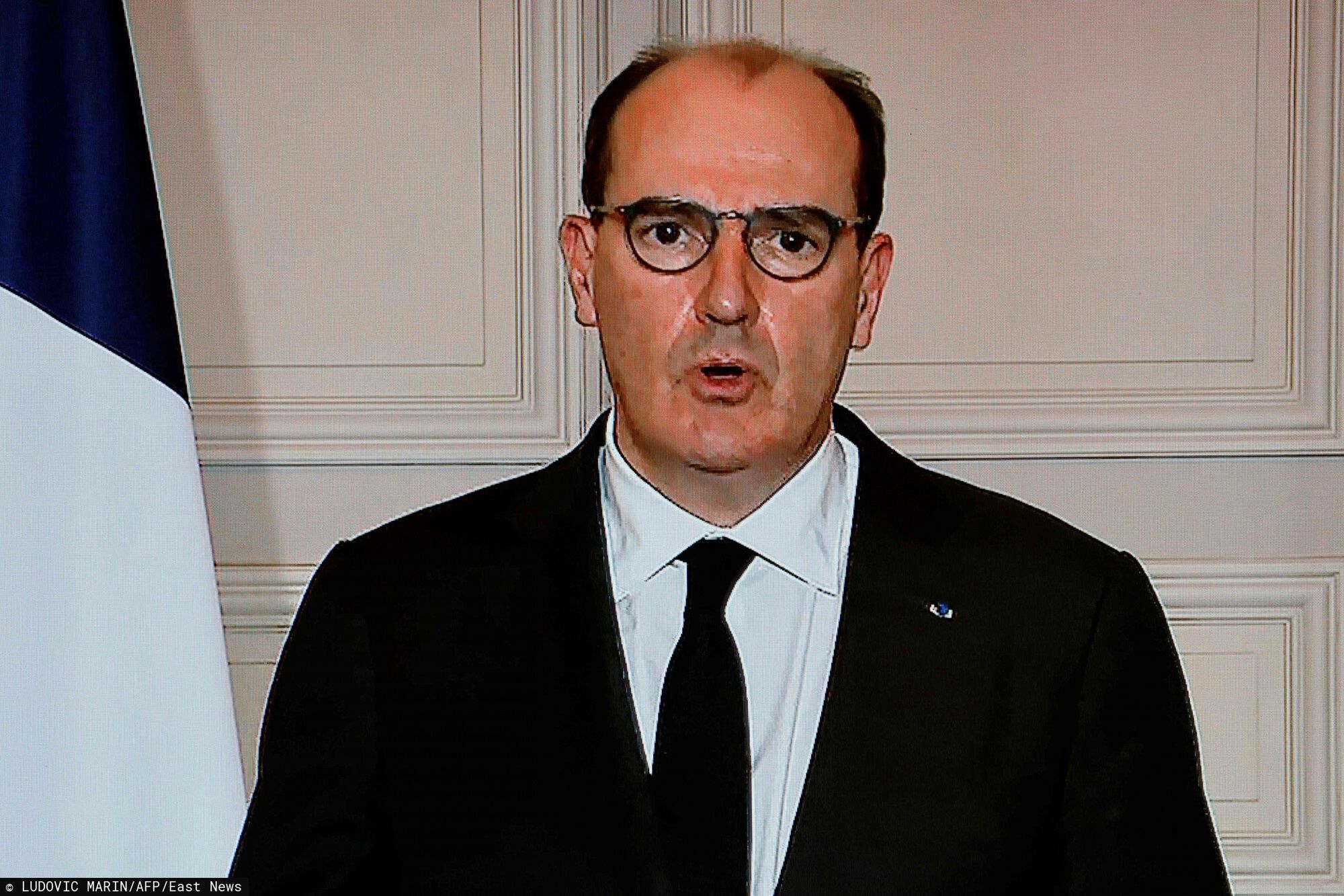 Francja. Jest decyzja premiera ws. granic. Na zdjęciu Jean Castex