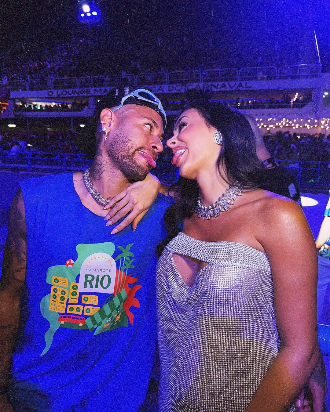 Neymar z Bruną Biancardi