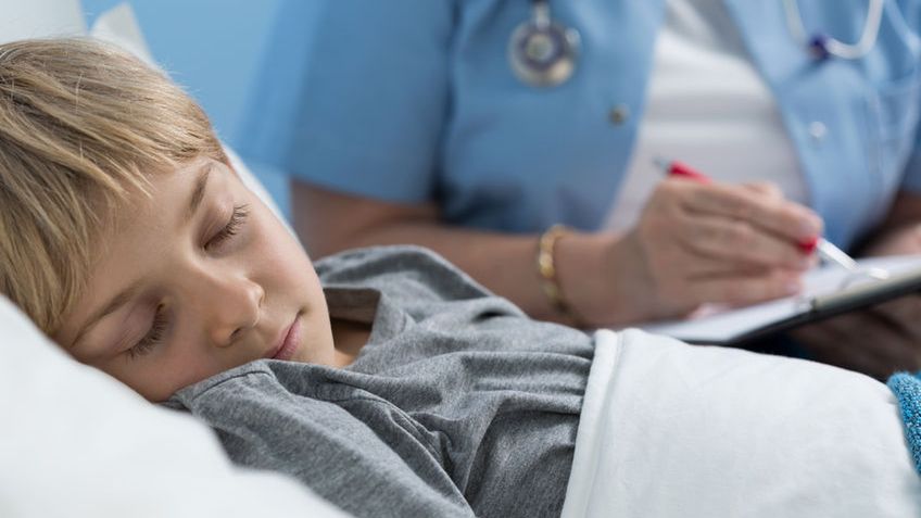 Pobyt w szpitalu z dzieckiem to wyzwanie - uważa Lady GuGu.