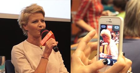 Kożuchowska na konferencji "Rodzinki.pl"!