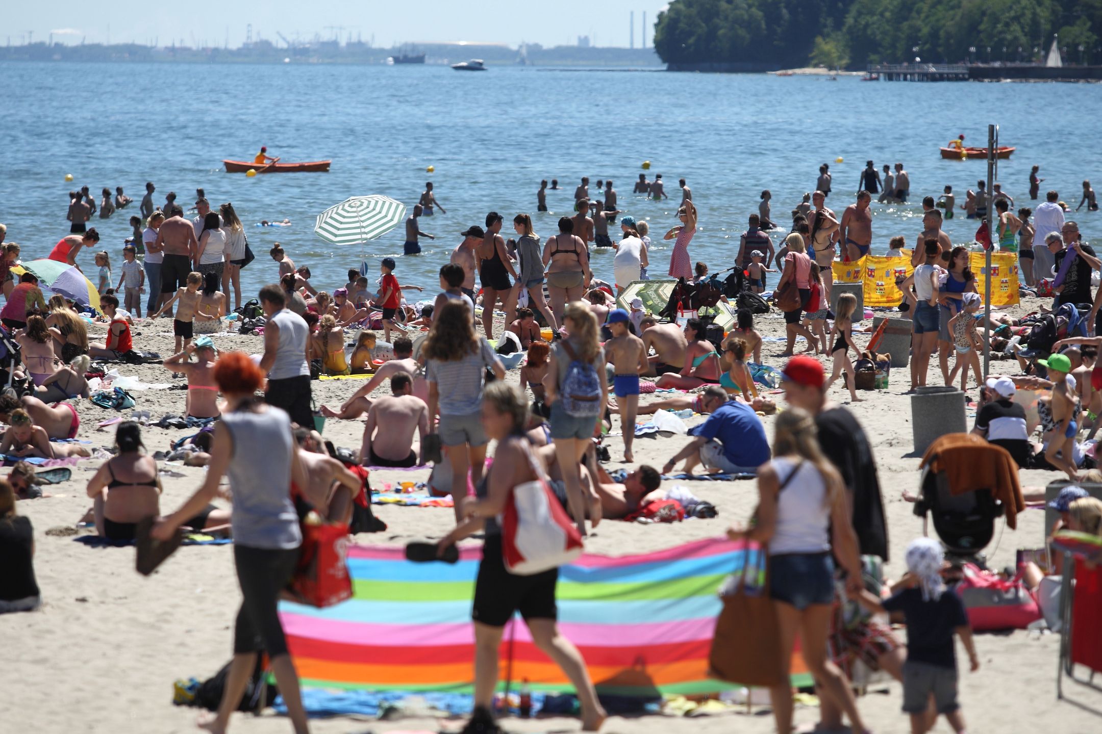 Plaża w Gdyni 