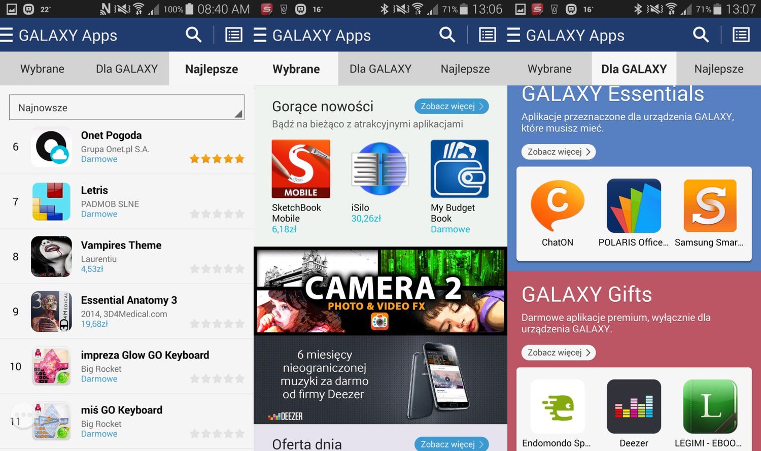 W skrócie: "nowy" sklep Samsunga, S5 mini w zestawie z Gear Fit i Lumia 930 vs nóż 2