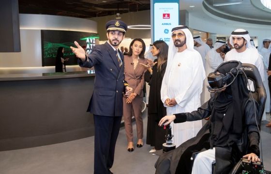 Aviation X Lab - przyszłość lotnictwa wg Emirates, Airbus, Collins Aerospace, GE Aviation i Thales (wideo)