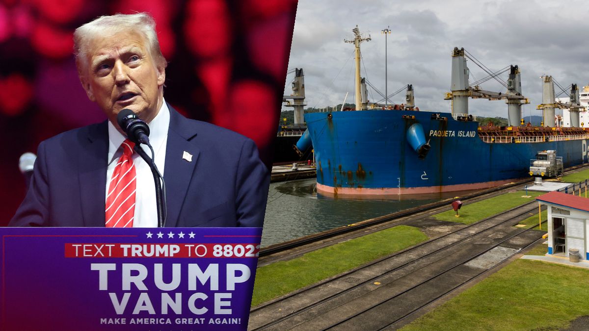 Donald Trump mówi o przejęciu Kanału Panamskiego