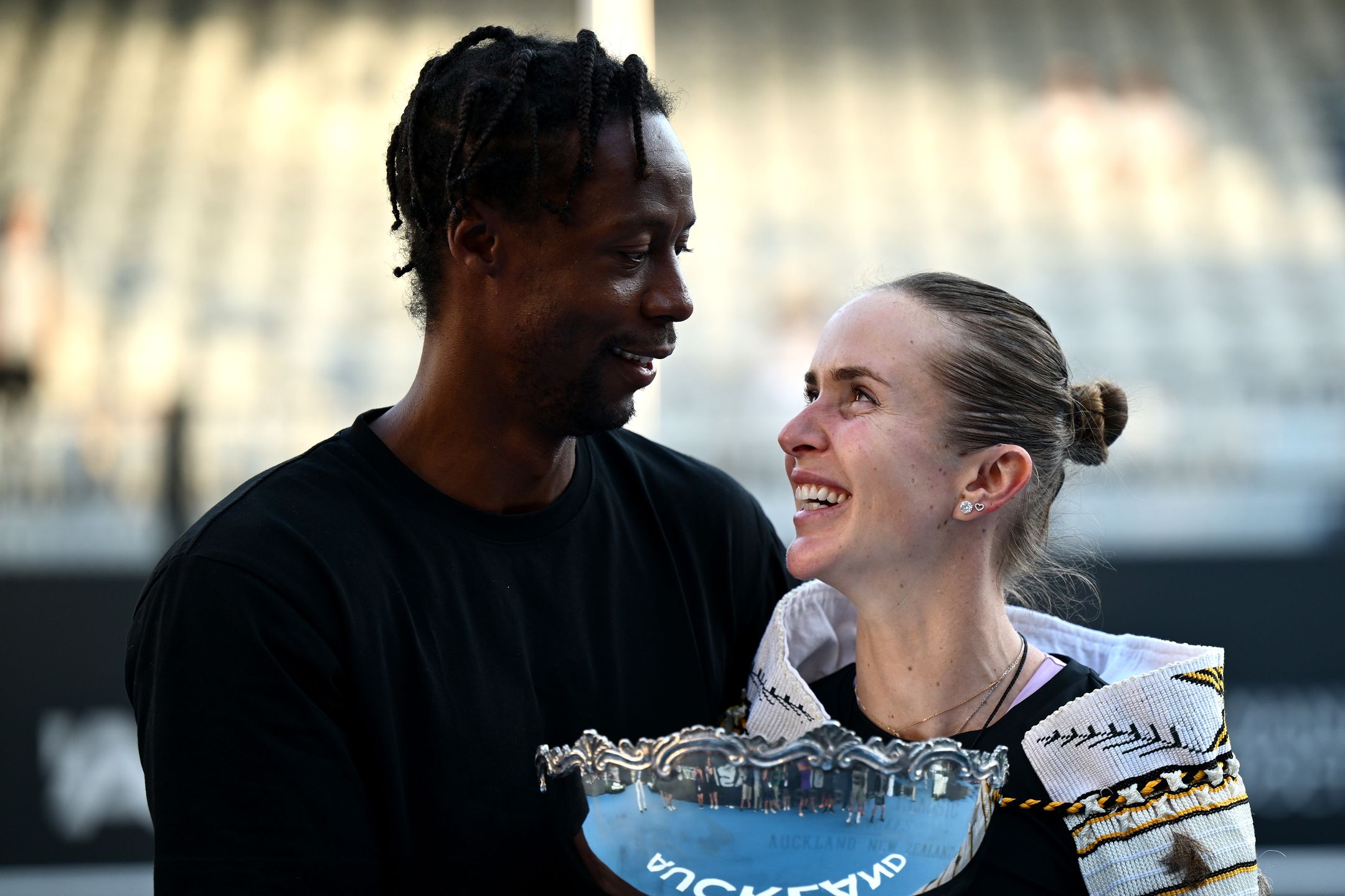Elina Svitolina i Gael Monfils