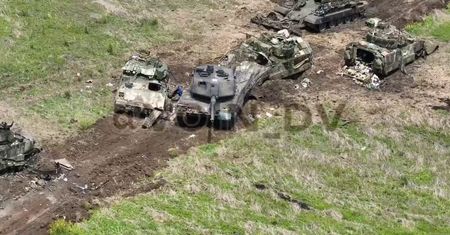 Bolesna strata Ukraińców. Są nią bwp M2A2 Bradley i czołg Leopard 2A6
