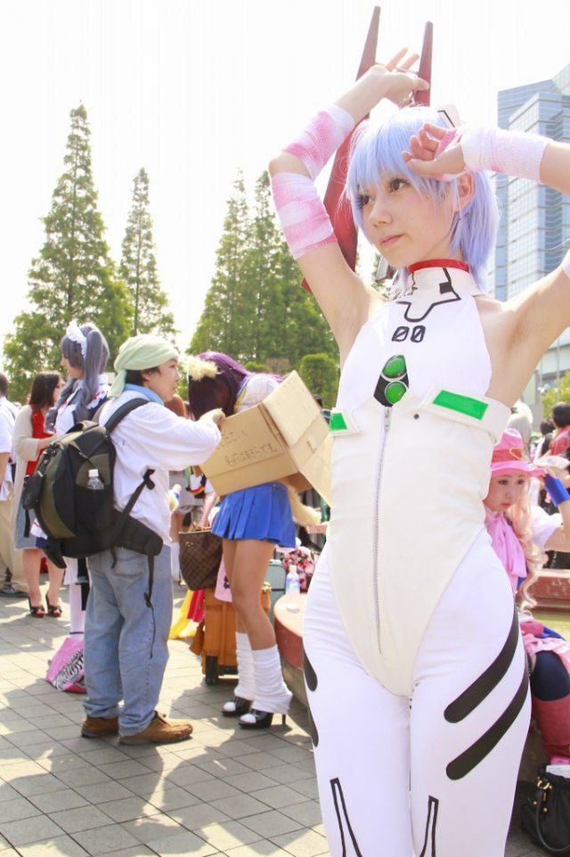 Śliczne azjatki z tokijskiego konwentu Comiket 16