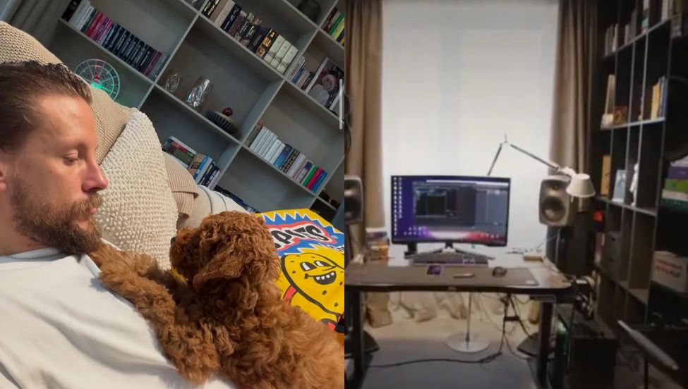 Tak mieszka Sebastian Fabijański