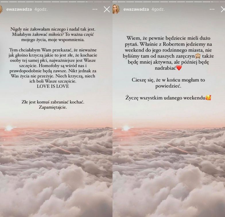 Ewa Zawada dokonała coming outu