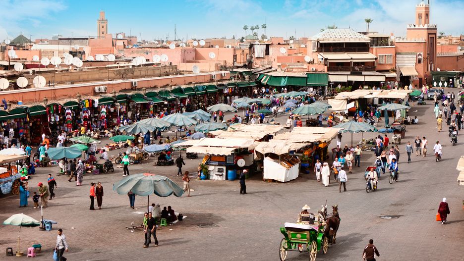 Myśląc o Marrakeszu każdy wyobraża sobie idealne wakacje 
