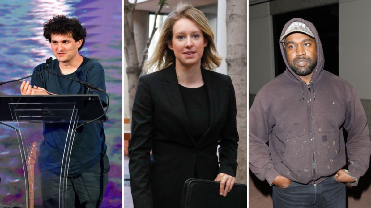 Sam Bankman-Fried, Elizabeth Holmes oraz Kanye West to tylko kilka osób, które zaliczyły w tym roku swój finansowy upadek