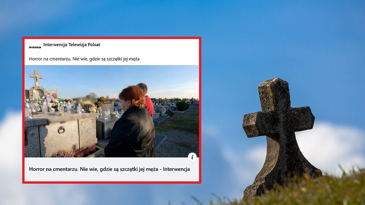 Nielegalna ekshumacja ciała jej męża. "Wyciągnął czaszkę i podszedł do syna"