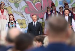 W czasie powodzi Duda na dożynkach. Wystosował apel