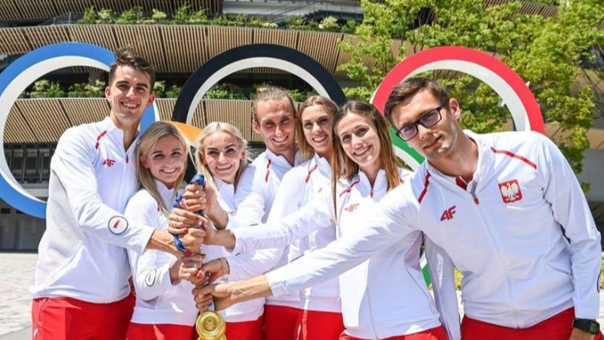 Złoci medaliści olimpijscy w sztafecie mieszanej