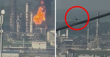 Ukraińskie drony w akcji. Uderzyły w rafinerię i zakłady chemiczne