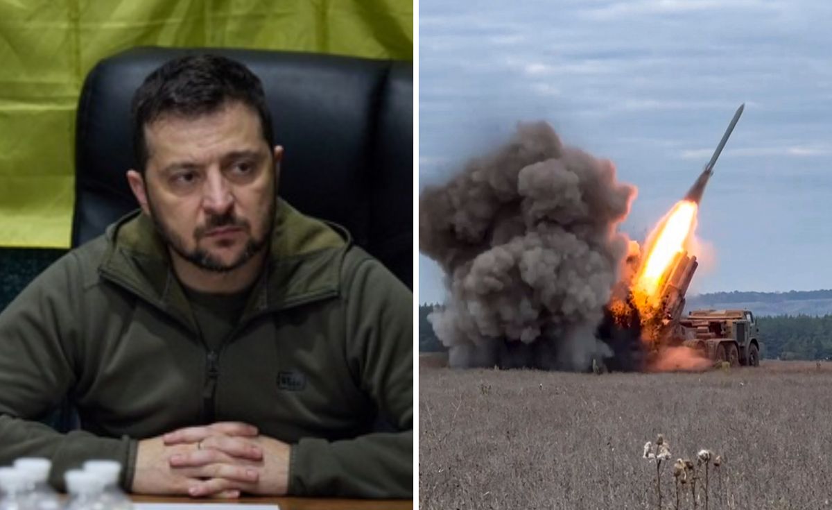 Zełenski podkreślił, że mimo masowych ostrzałów, Ukraina nie zrezygnuje z odbijania swoich terenów.