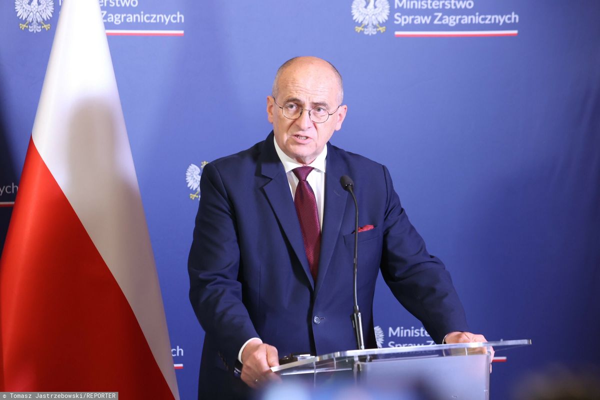 Minister Spraw Zagranicznych Zbigniew Rau