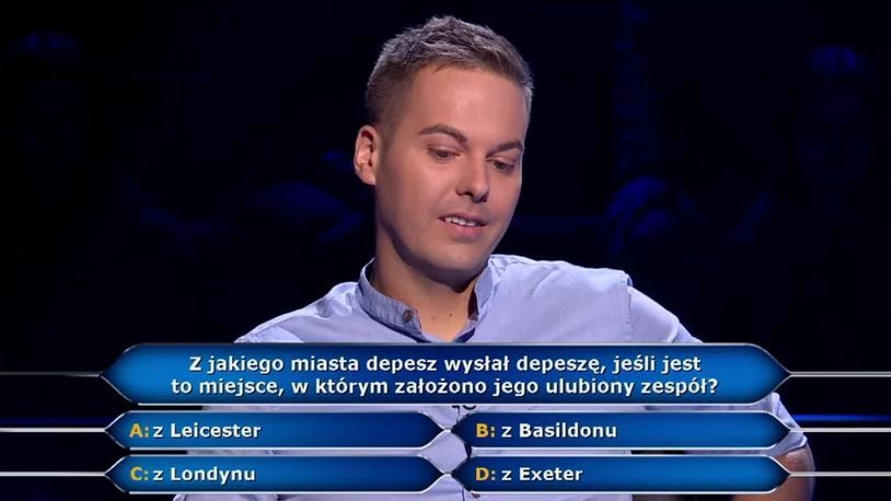 Uczestnik wycofał się z gry o wysoką stawkę